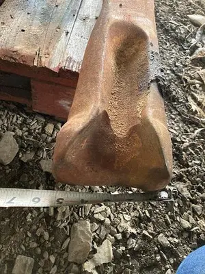 Used AFTERMARKET 5-1/2" X 25" CABLE TOOL CHISEL BIT Drills Pennsylvania US | East West Machinery & Drilling #1417232