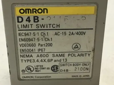 USED OMRON D4B-2115N-R