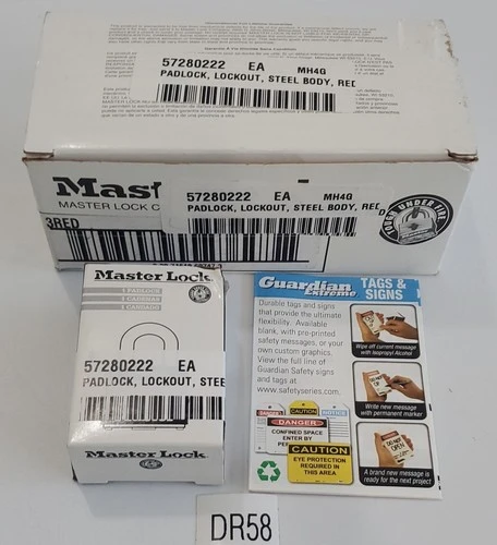 NEW Master Lock 3RED