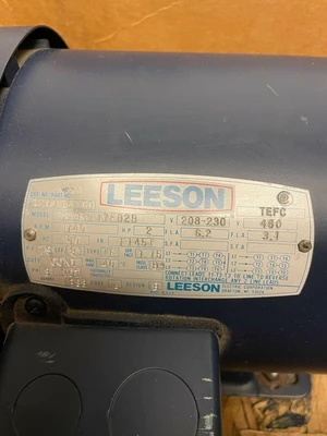 Used LEESON Phase C145T17FB2 Motors (misc) California US | Amiron Machinery #725049