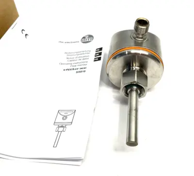 USED IFM FLOW MONITOR FOR LIQUID/GAS, BAR GRAPH DISPLAY SID10ADBFPKG/US-10