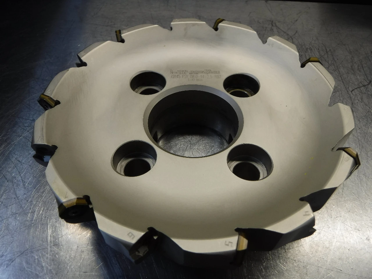 Iscar 8" Indexable Facemill Cutter 2.50" Arbor IQ845 D8.0-14-2.5-R07 (LOC1750)