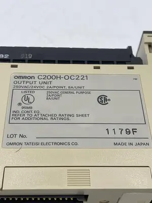 Used OMRON OMRON C200H-OC221 Misc Electrical & Power Parts | ND Industrial Surplus #1214527