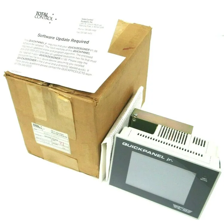 New | in-Stock TOTAL CONTROL QPJ1D121L2P SERIES B QUICKPANEL JR Misc Electrical & Power Parts | SB Industrial Supply #847859