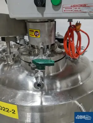 USED Precision 250 Liter Precision Stainless Reactor, 316L S/S, 45/100#