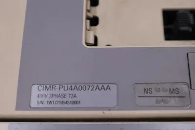 YASKAWA CIMR-PU4A0072AAA DRIVE - STOCK 3819CC