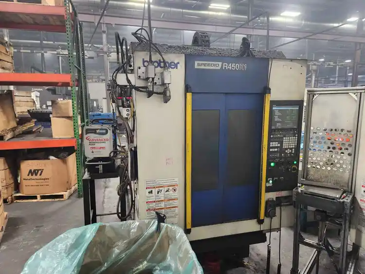 Used 2018 BROTHER SPEEDIO R450X1 Vertical Machining Centers Illinois US | Revelation Machinery #403081