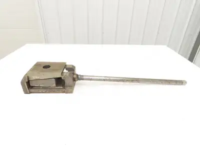 Machine Leveling Wedge Screw Jack 3-7/8"x 5-1/8" Pad - 3/8" Rise  20" Drive Ext