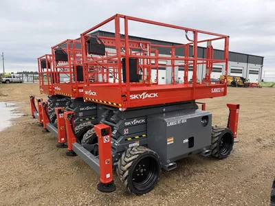 New | in-Stock 2026 SKYJACK SJ6832 RT ROUGH TERRAIN SCISSOR LIFT Scissor Lifters Alberta CA | Adcock Equipment #1417668