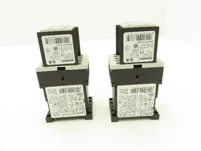 Siemens Motor Starter Contactor 24V Coil 5Hp 600V Lot of 2