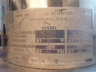 New | in-Stock BRUNSWICK _UNKNOWN_ Bioreactor/Fermenter Systems Connecticut US | DMC Industries #1281863