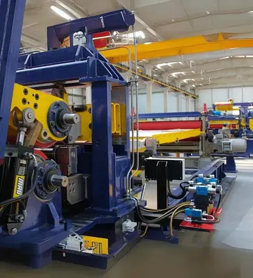 72” x .157” x 60,000 Lb. Dual Head Altek Double Loop Slitting and Banding Line (New 2025)