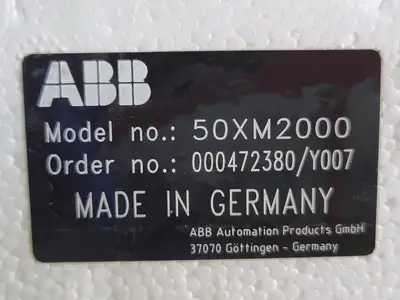New | in-Stock ABB 50XM2000 Misc Electrical & Power Parts British Columbia CA | Lenmark #253137
