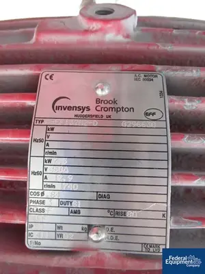 USED Joshua Greave 60/10 HP Joshua Greaves Dual Shaft Disperser, S/S, XP