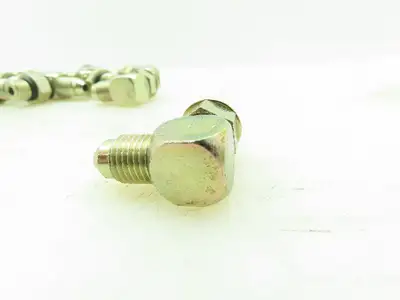 Eaton Triple-Lok 37° Flare Male 90° Elbow 1/4" JIC-4 x 1/4" SAE O-Ring LOT OF 10