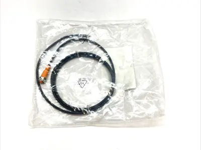 New | in-Stock IFM Shielded Cable 5-Pin Female 2m 30VAC 36VDC 4A/3A Cable & Wire Michigan US | Maverick Industrial Sales #1391060