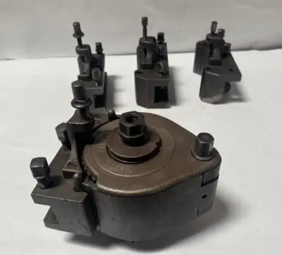 Lot of 4 Original Multifix Type C Lathe Tool Holders Switzerland Germany Made