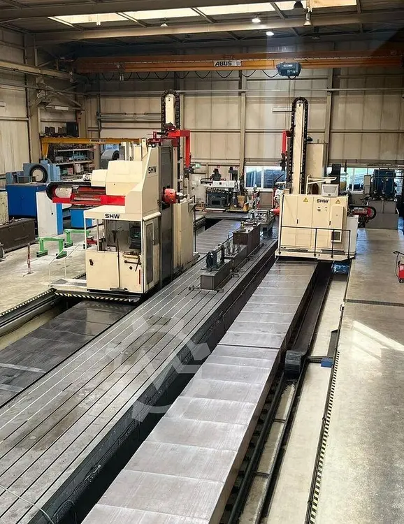 Used SHW SHW UFZ 6L DOUBLE TRAVELLING COLUMNS 22 METER TRAVEL MILLING MACHINE Gantry Machining Centers (incld. Bridge & Double Column) Georgia US | Shub Machinery #170814