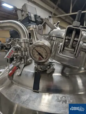 USED Paul Mueller 150 Liter Mueller Reactor, 316L S/S, 35/60#