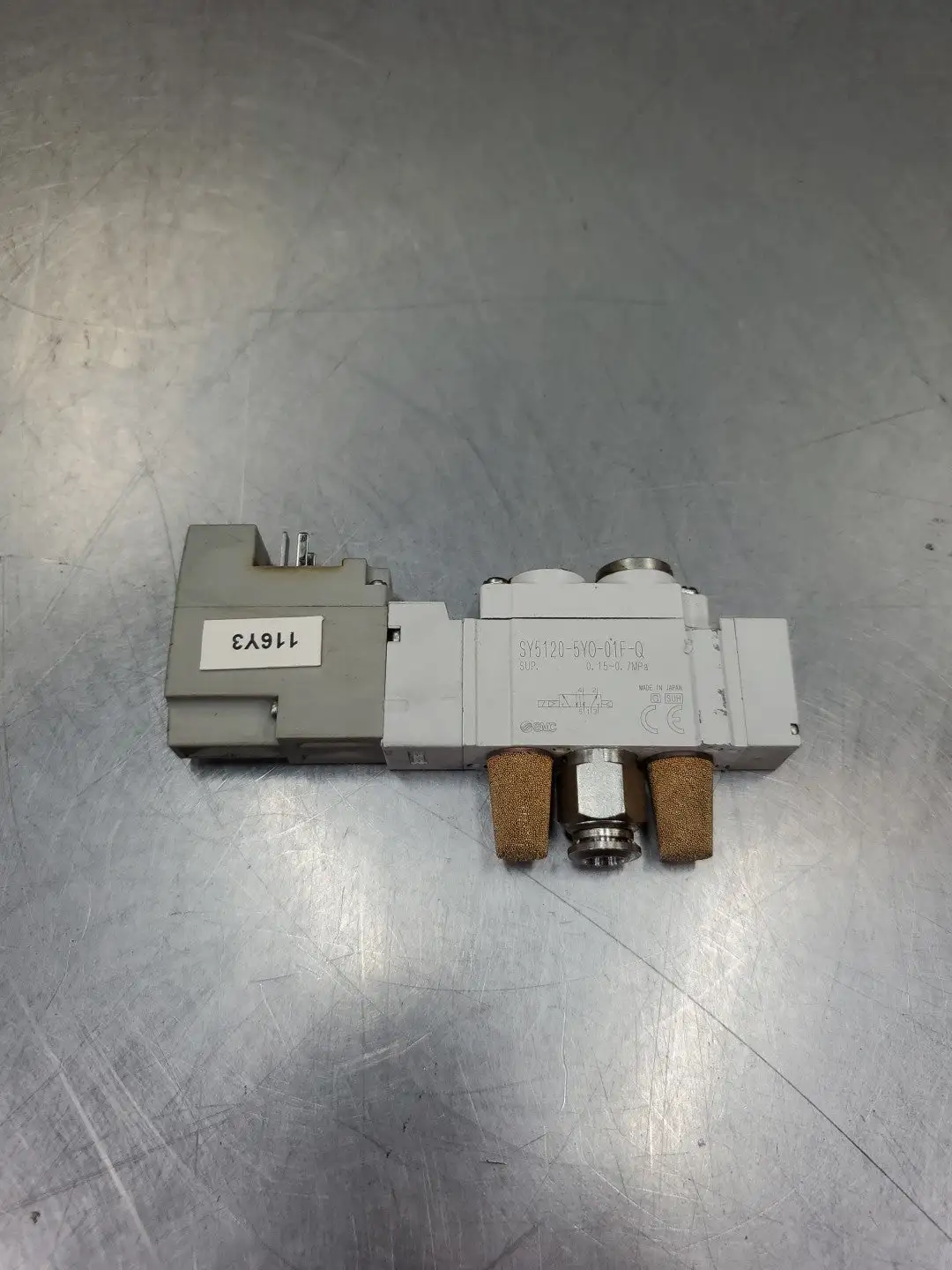 SMC SY5120-5YO-01F-Q Solenoid Valve, 0.15~0.7MPa. 6D-6