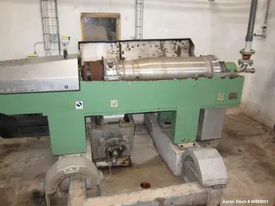 Used WESTFALIA AD-0509 Decanter Centrifuges Illinois US | Aaron Equipment #84553