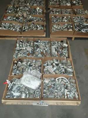 5 PALLETS OF ASSORTED CONDUIT AND CONDUIT FITTINGS, EATON, CROUS HINDS, SQUARE D