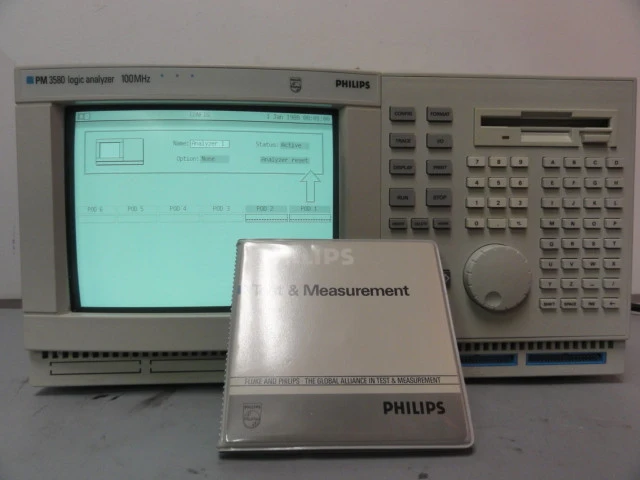 Used PHILIPS PM 3580 Logic Analyzers Connecticut US | BG Industrial Surplus #473027