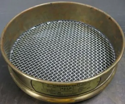 QTY. 1. USA STANDARD 8 INCH SIEVE SERIES, NO: 5, B...