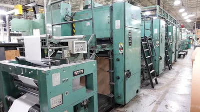 1993 Taiyo Kikai Ltd. BBR-400-3P Specialty Web Offset Press – Check & Business Forms | Machinery Solutions Group, Inc. (4)