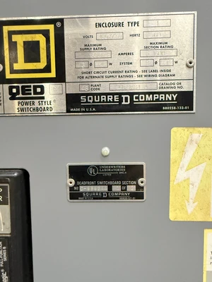 USED SQUARE D QED