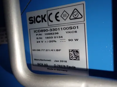 USED 2016 SICK ICD8903301100S01