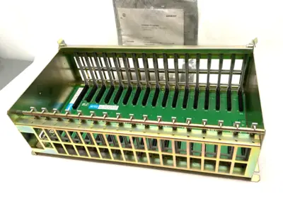 USED ALLEN-BRADLEY SER. B 16-SLOT CHASSIS RACK MODULE