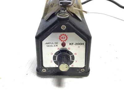 Powerseal TCI008 – KF-200H Plastic Bag Impulse Heat Sealer 120VAC 60Hz 260W