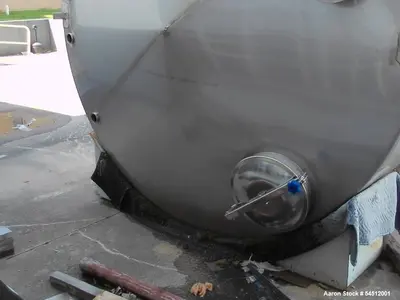 Unused TSI 7,000 Gallon Vertical Stainless Steel Holding Tank