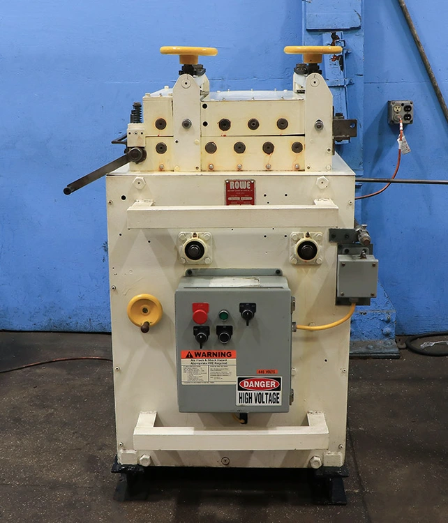 Used 1960 Rowe B-20C Sheet & Strip Straighteners New Jersey US | Machinery Values #302311