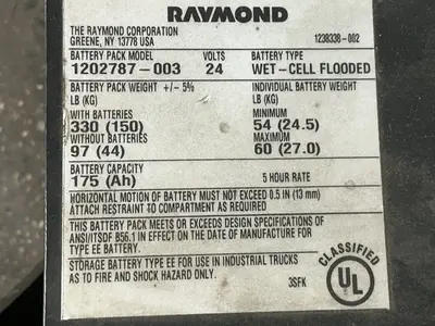 Used RAYMOND 8210 Pallet Jacks Ohio US | HGR 24 #1413245