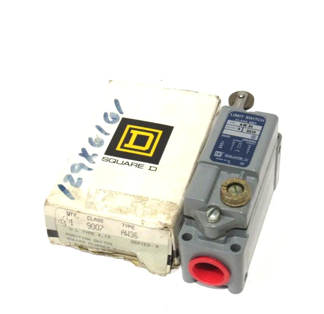 NEW SQUARE D 9007AW36 LIMIT SWITCH SER.A