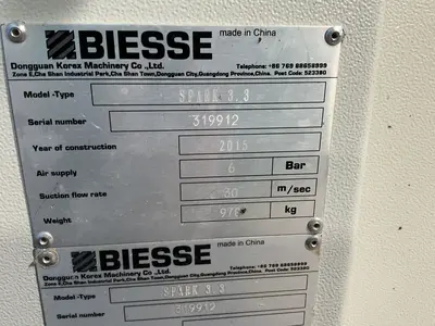 Used 2015 BIESSE SPARK 3.3 Edge Banders Ohio US | HGR 24 #1325943