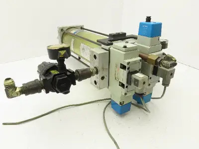 Centerline CLR-ISO-4A2-14 Pneumatic Oil Lubrication Pump 4" Fluid Cylinder