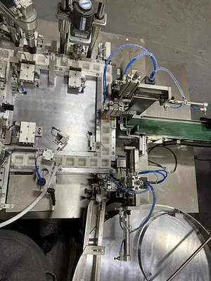 Filling Line, Bottles, Nail Polish, Filler, Brush and Cap Applicators, #5532789
