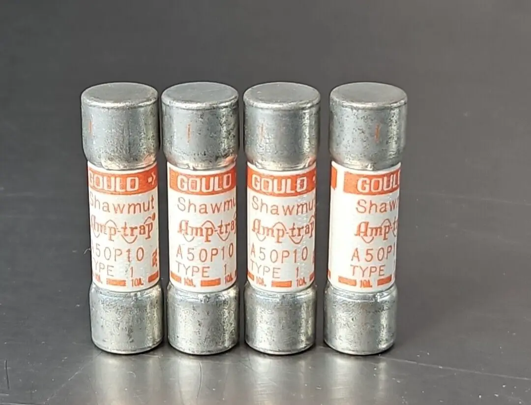 Gould shawmut A50P10 Time delay relay. Lot of 4. Loc4C29