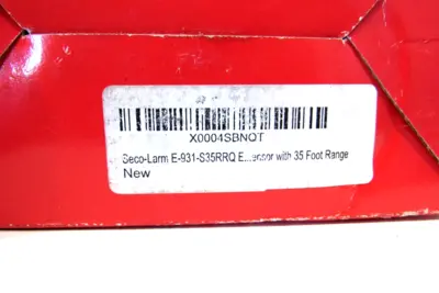 NEW SECO LARM E-931-S35RRQ RETRO-REFLECTIVE SENSOR E931S35RRQ