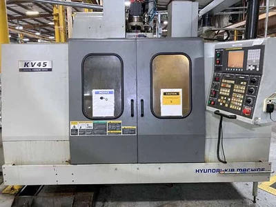 Used 2008 KIA KV-45 Vertical Machining Centers Illinois US | Machinery Marketing International #1340282