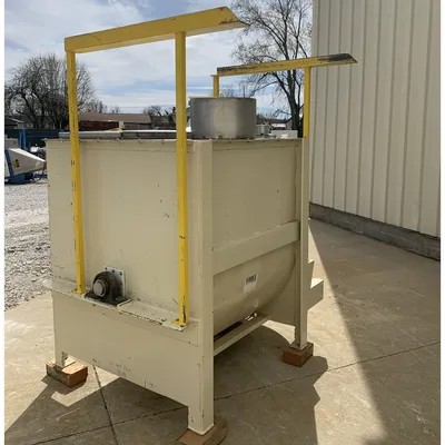 Used 15HP Mild Steel Paddle Blender Mixer - 40 Cu/Ft