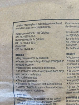 Alar FA-140F Diatomaceous Earth Flux Calcined Aid DE 50 lb Bag