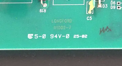 NEW LONGFORD M1002-7 CIRCUIT BOARD M10027