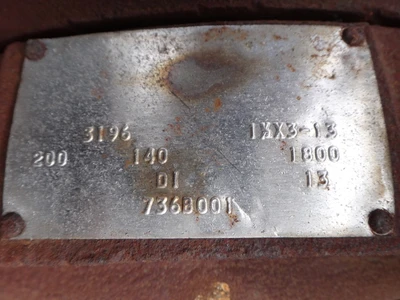 USED GOULDS 3196