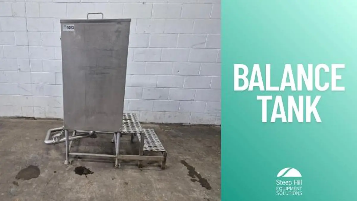 Balance Tank w/ Strainer Screen Bottom