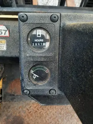 USED 2005 HYSTER H155XL2  – 15500 LB. PNEUMATIC FORKLIFT
