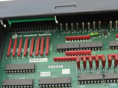LG Goldsec MX41 Programmable PLC Digital I/O Machine Control Module Datalink